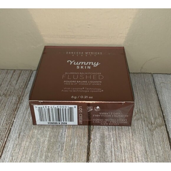 Danessa Myricks Beauty Yummy Skin Blurring Balm Powder Flushed ROSE N BRUNCH 6 G - Picture 4 of 4
